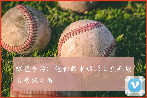 球星专访：他们眼中的16日生死战与晋级之路